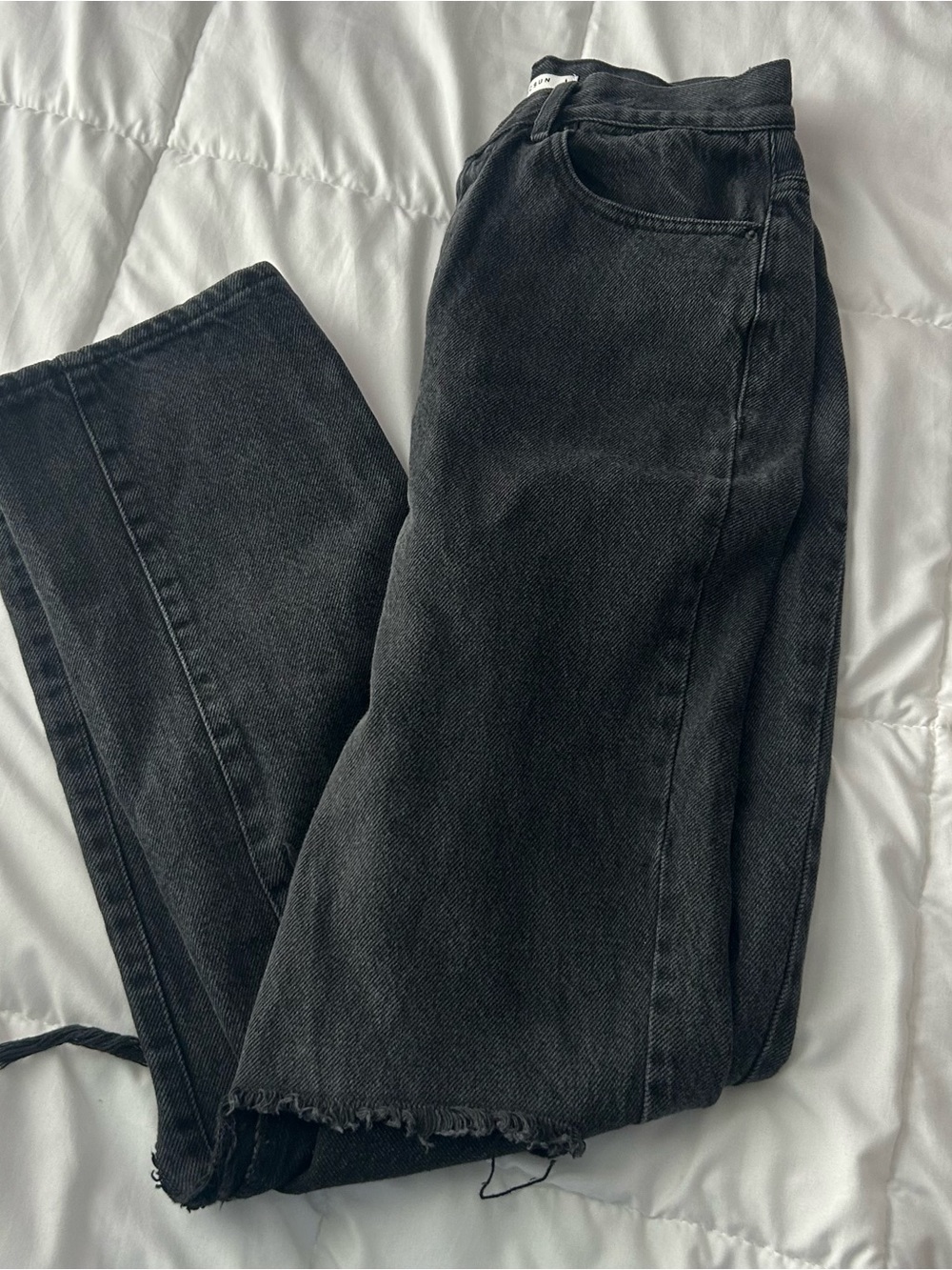 PacSun Black Straight Leg Jeans